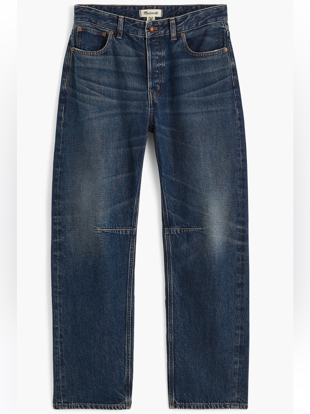 Madewell The Darted Barrel Jeans - Danver Wash